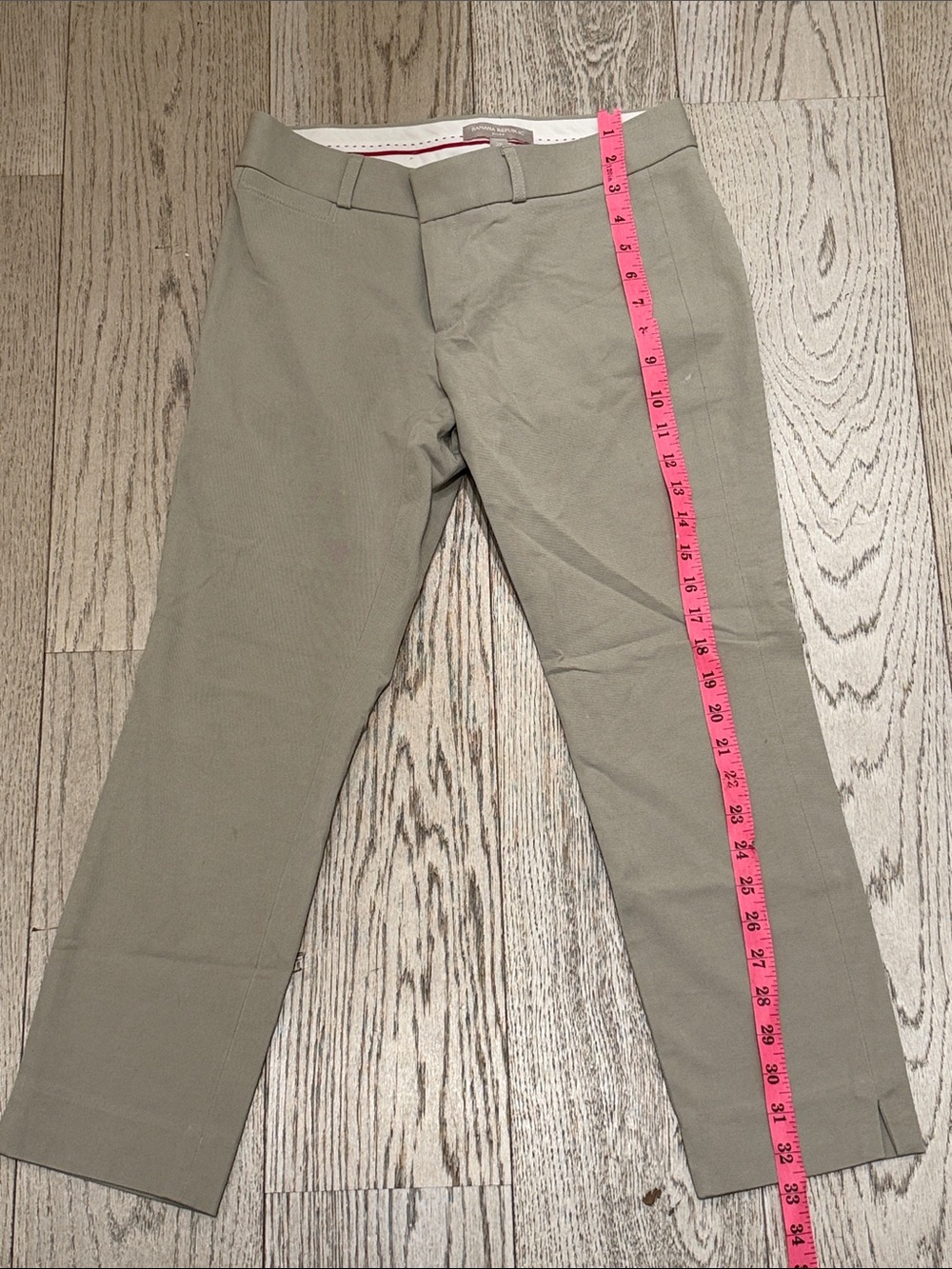 Banana Republic Petite Sloan Grey Dress Pants